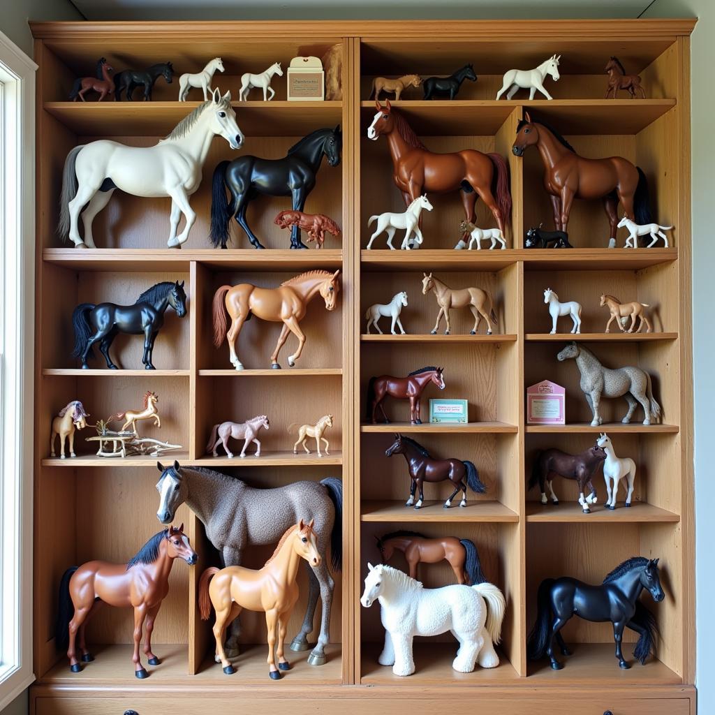 Breyer Horse Collection Display