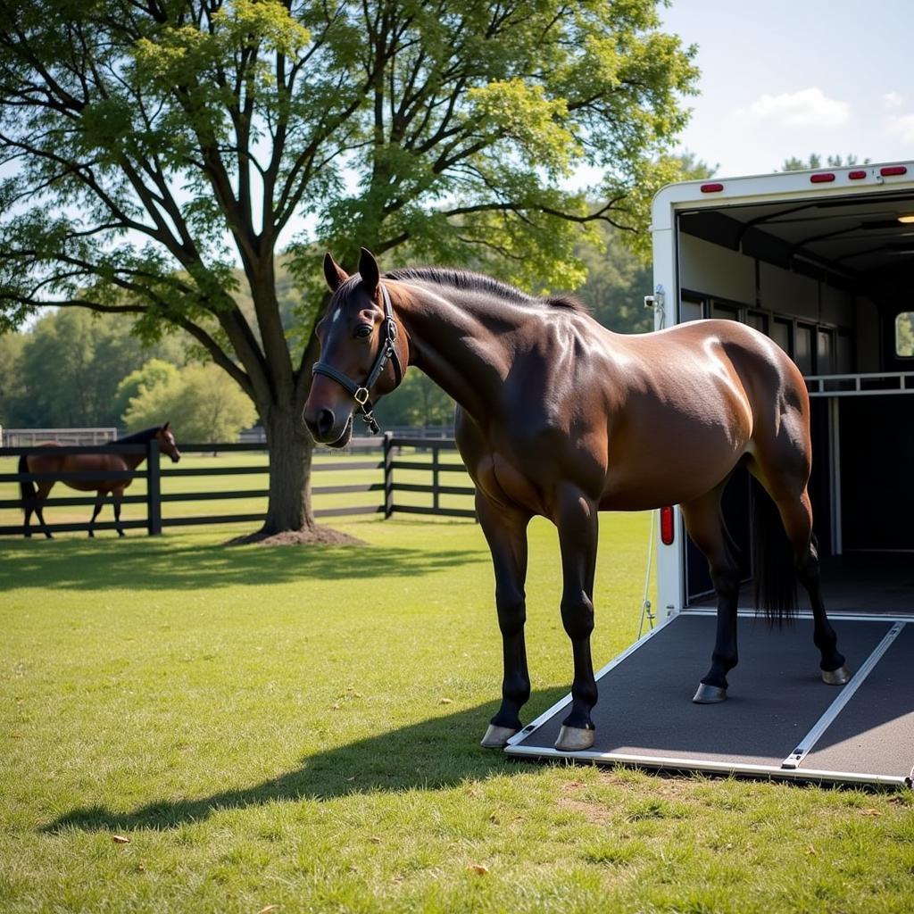 Ensure a smooth transition for your new horse by providing a safe and comfortable environment.