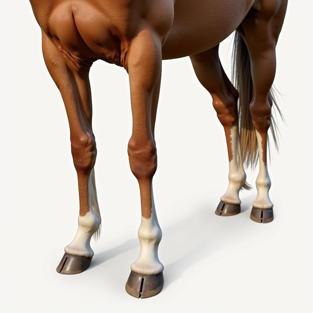 Buck Kneed Horse Conformation