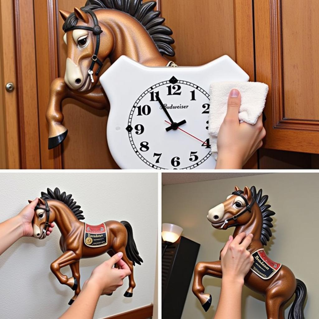 Maintaining a Budweiser Clydesdale Clock