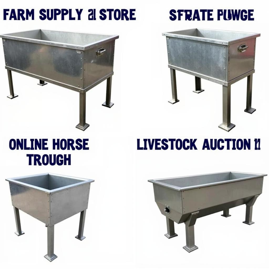 Sourcing Galvanized Horse Troughs