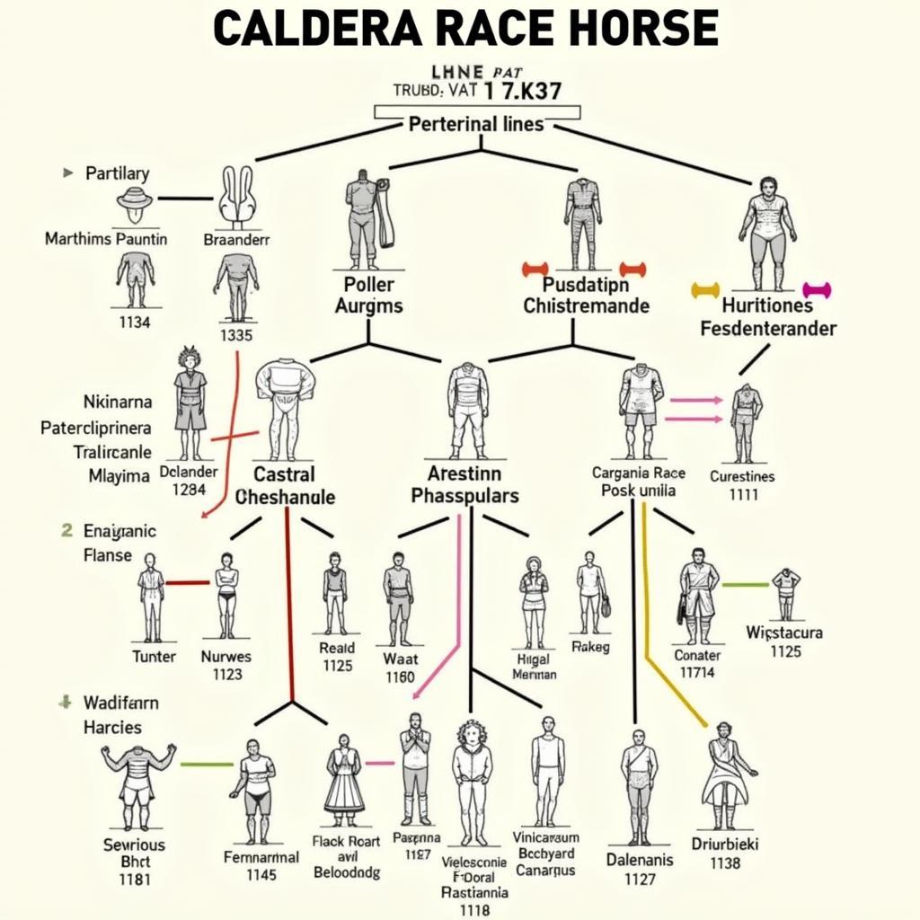 Caldera Race Horse Pedigree Chart