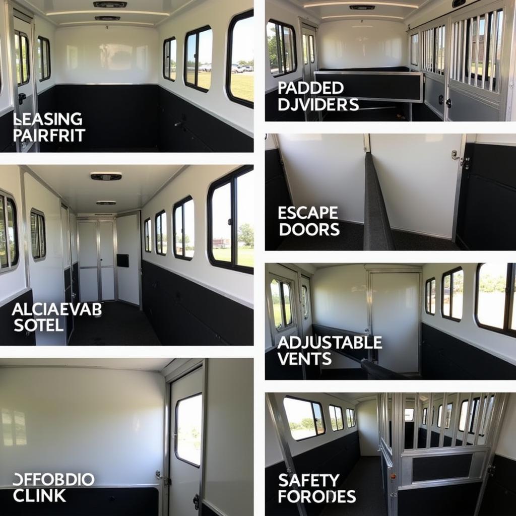 Calico Horse Trailer Interior: Comfort and Safety