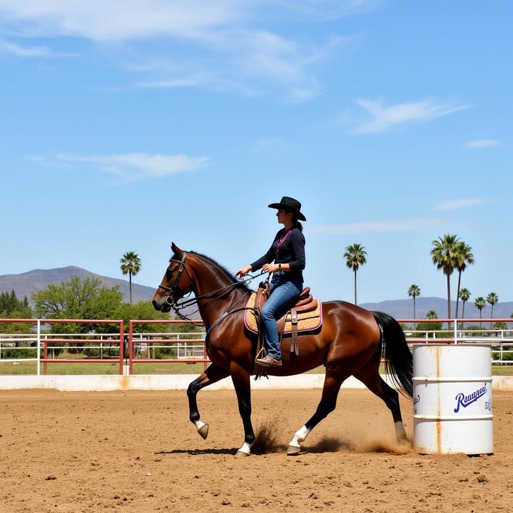 Barrel Horse Training in California