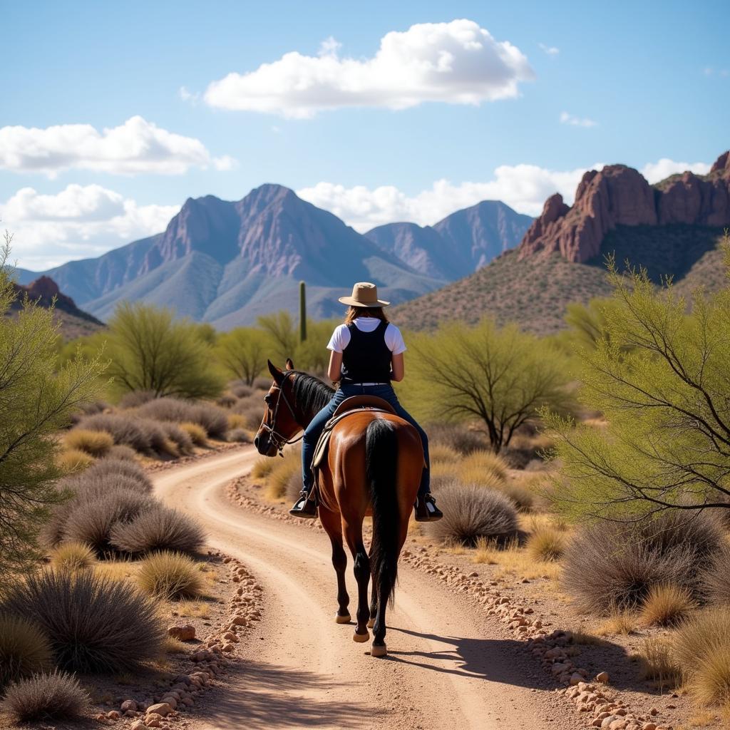 Cave Creek Horse Riding Trail