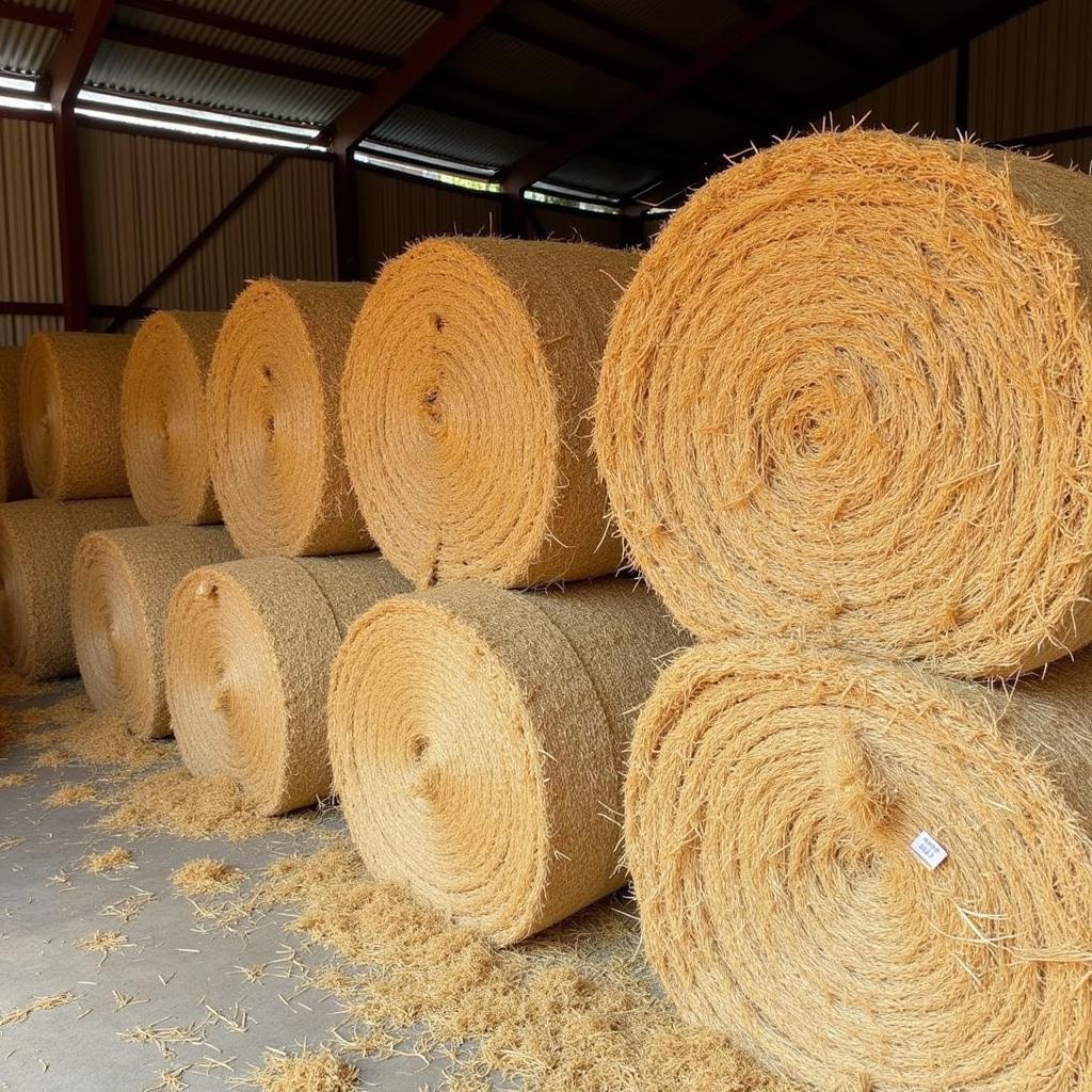 Chaffhaye Bales Stored Properly