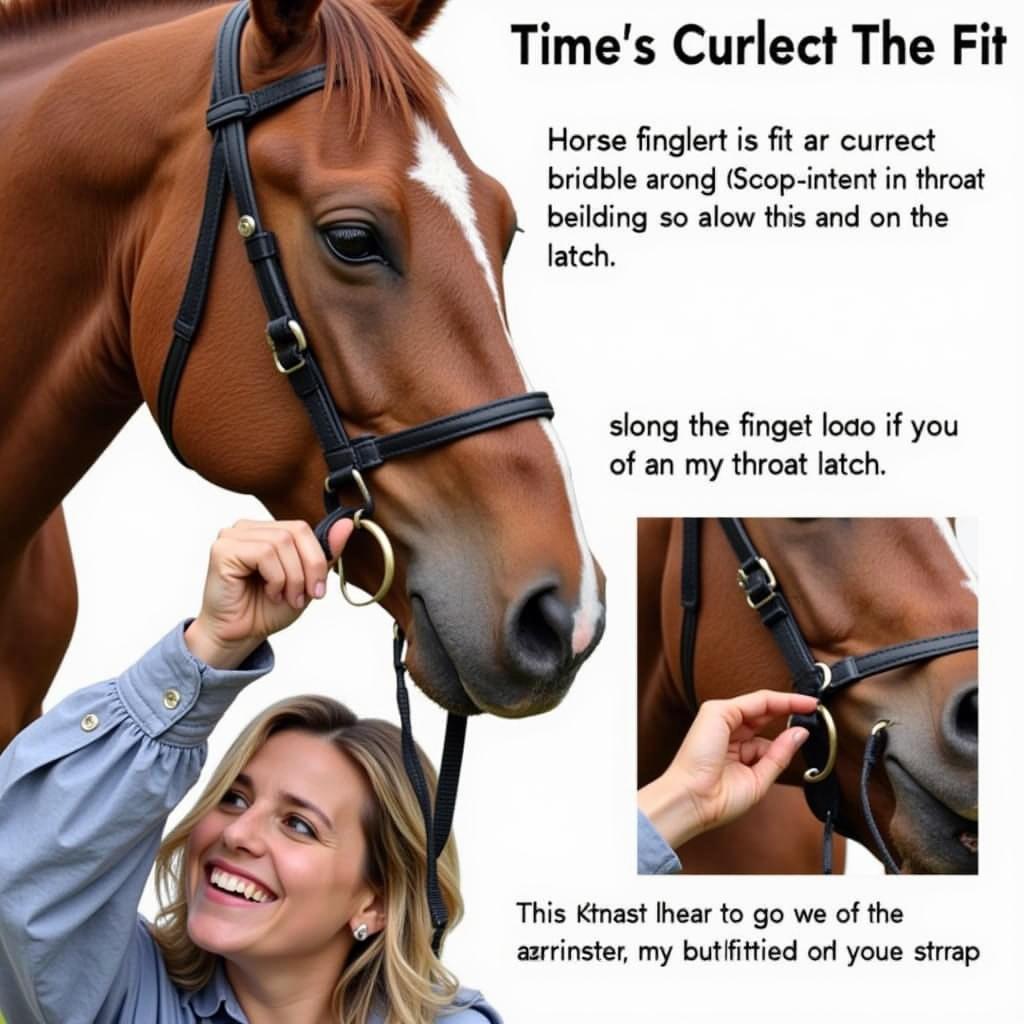 Checking Horse Bridle Fit