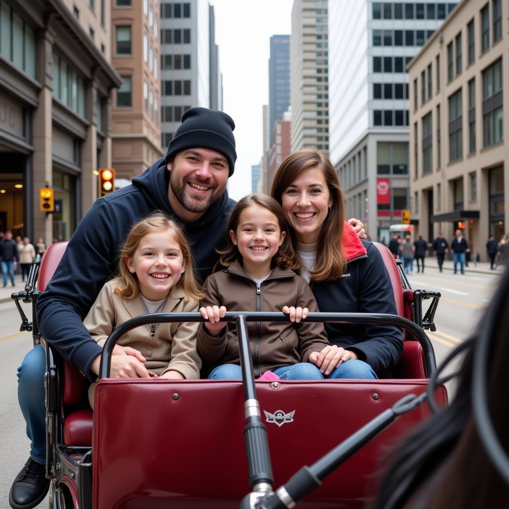 Chicago Horse Carriage Ride Family Fun