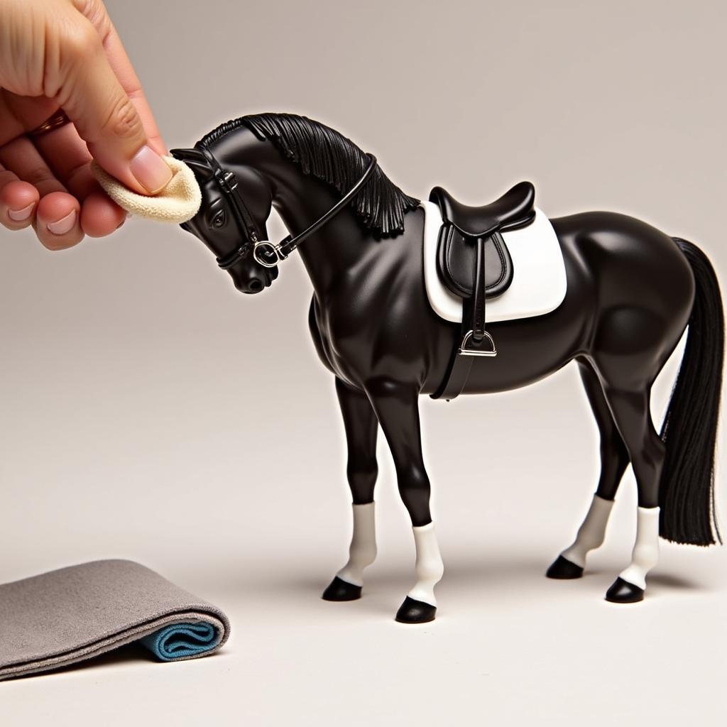 Cleaning Breyer Horse Dressage Models