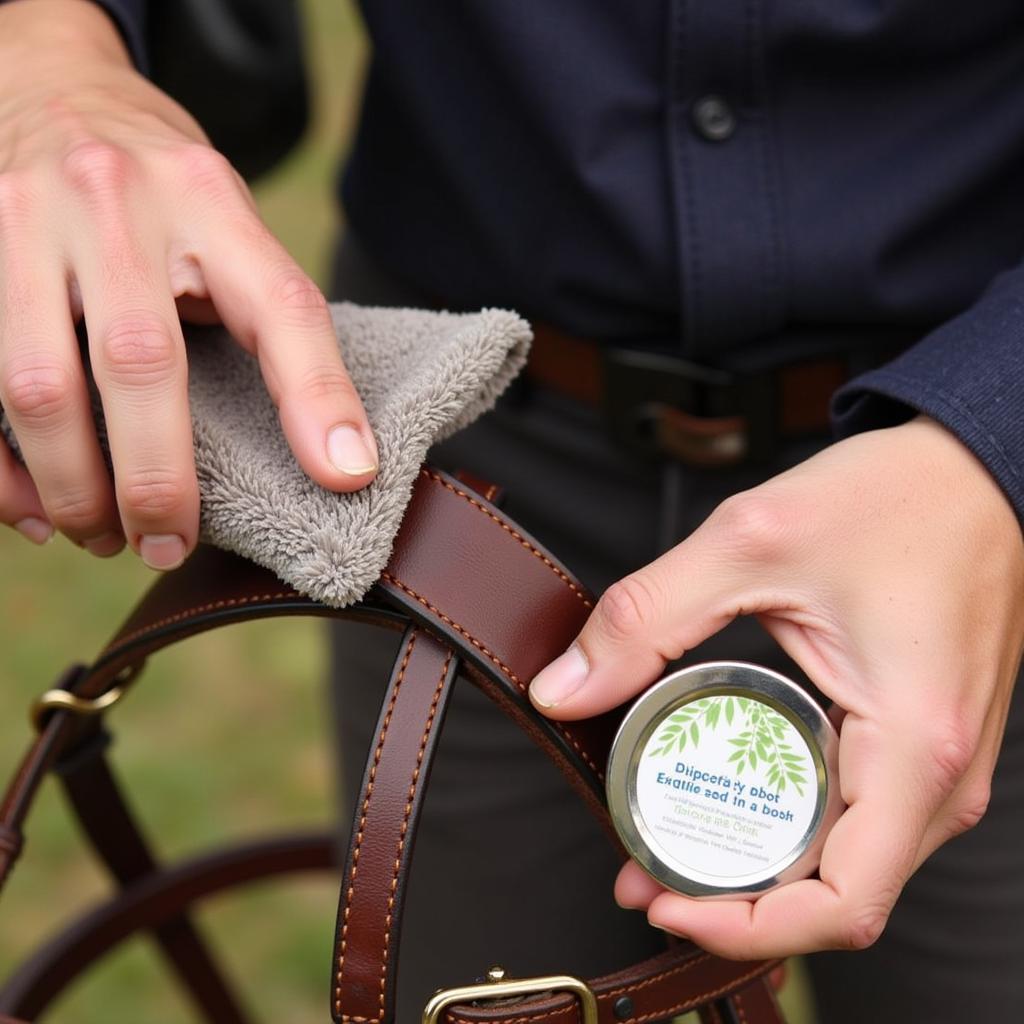 Cleaning Horse Tack