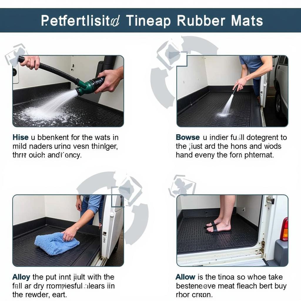 Cleaning Horse Trailer Rubber Mats