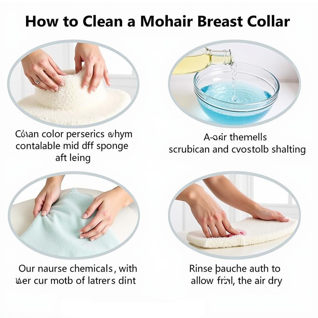 How to Clean a Mohair Breast Collar