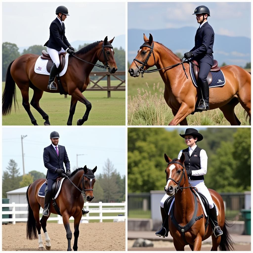 Various Equestrian Disciplines at the Show