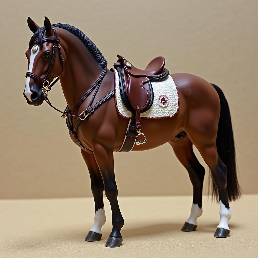 Custom Breyer Horse Dressage Tack