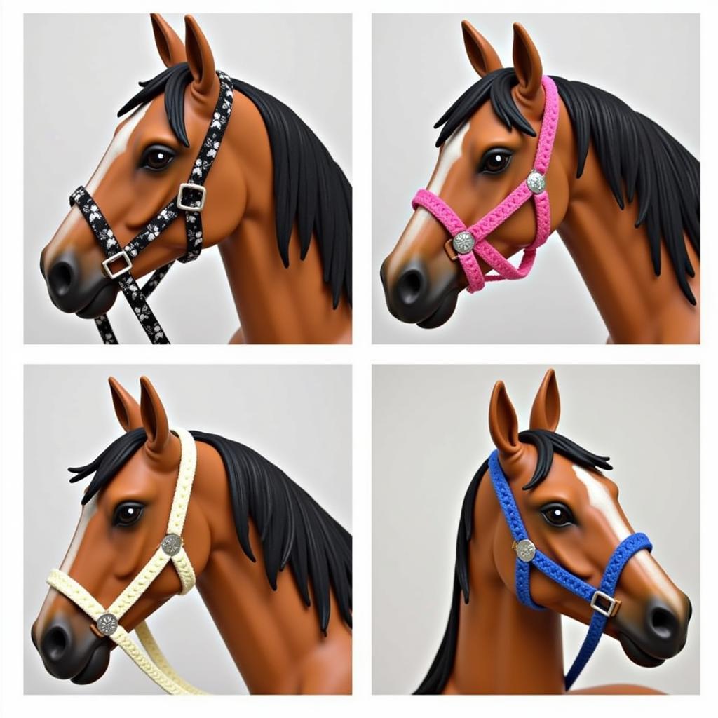 Different Hobby Horse Bridle Styles