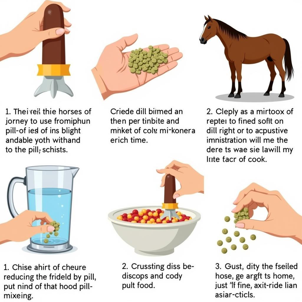 Different Horse Pill Administration Methods