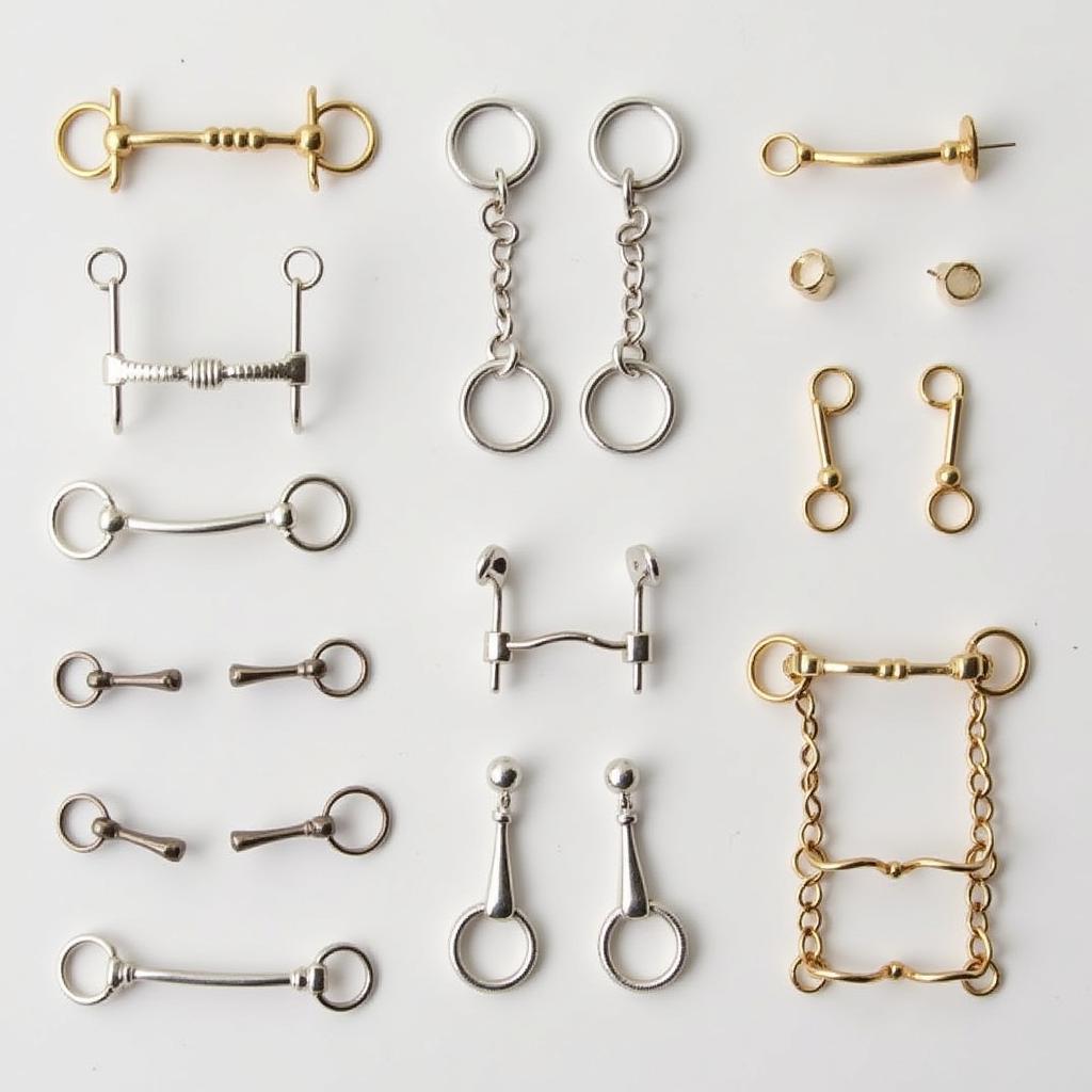 Different Styles of Horse Bit Earrings