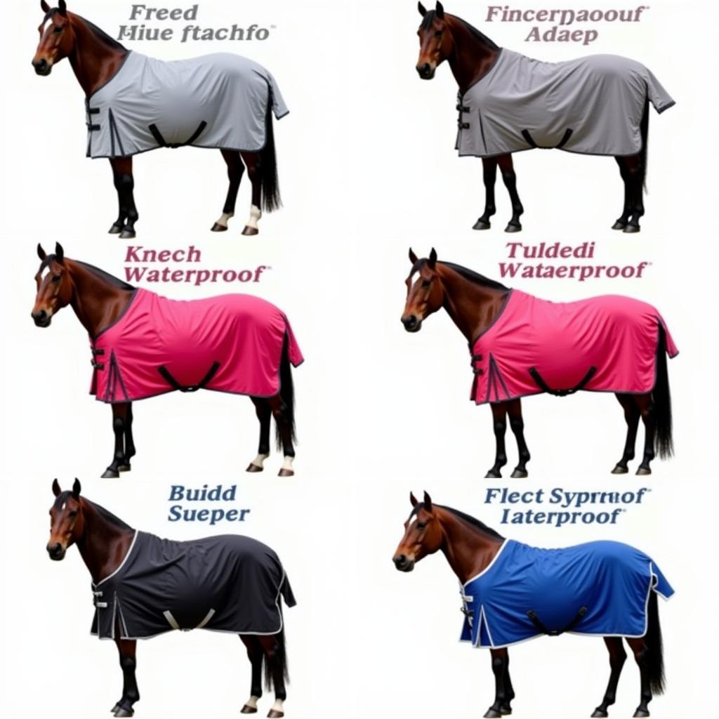 Different Types of Exercise Sheets for Horses