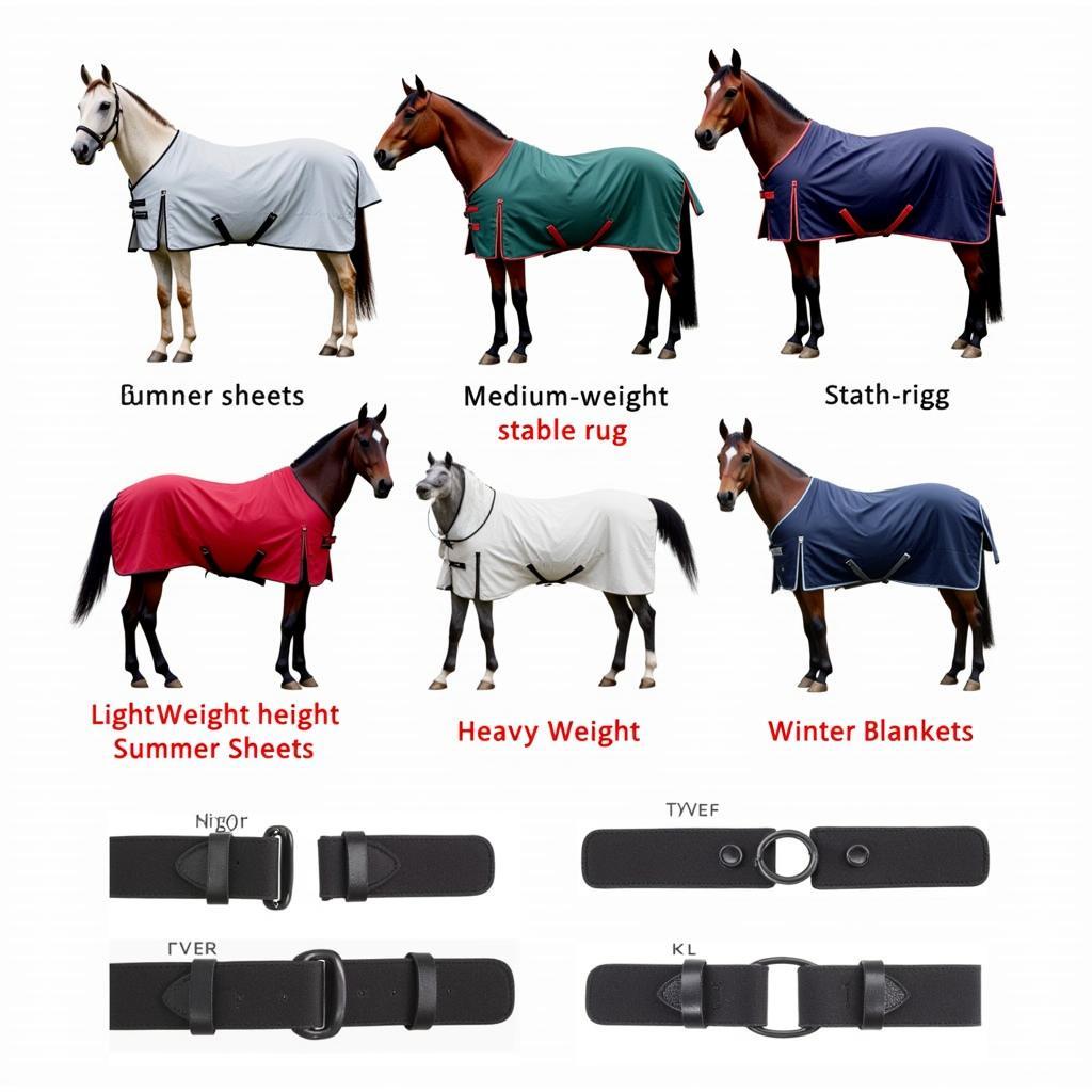 Different Types of Horse Blankets