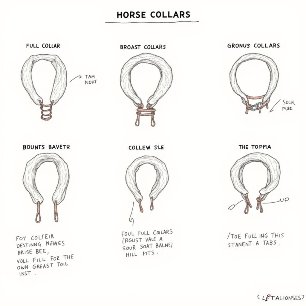 Different Types of Horse Collars