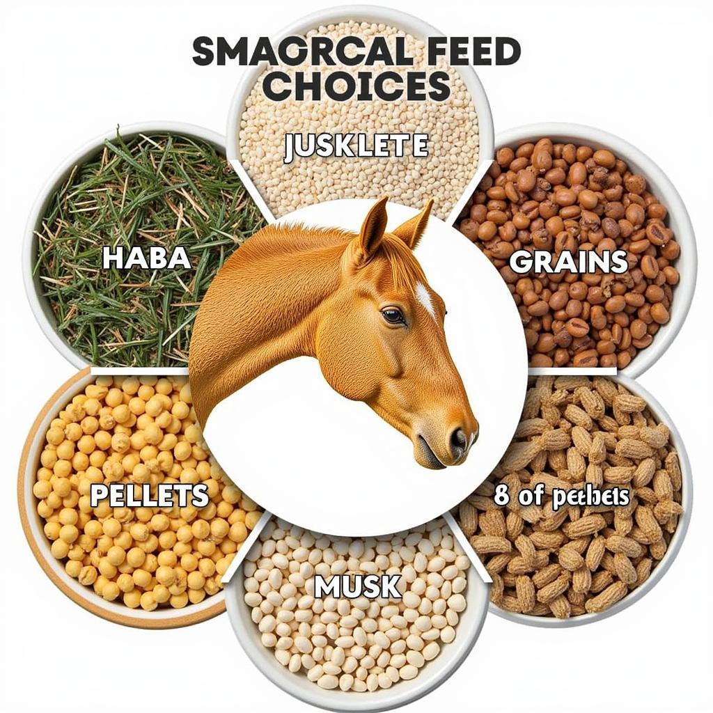 Different Types of Horse Feed