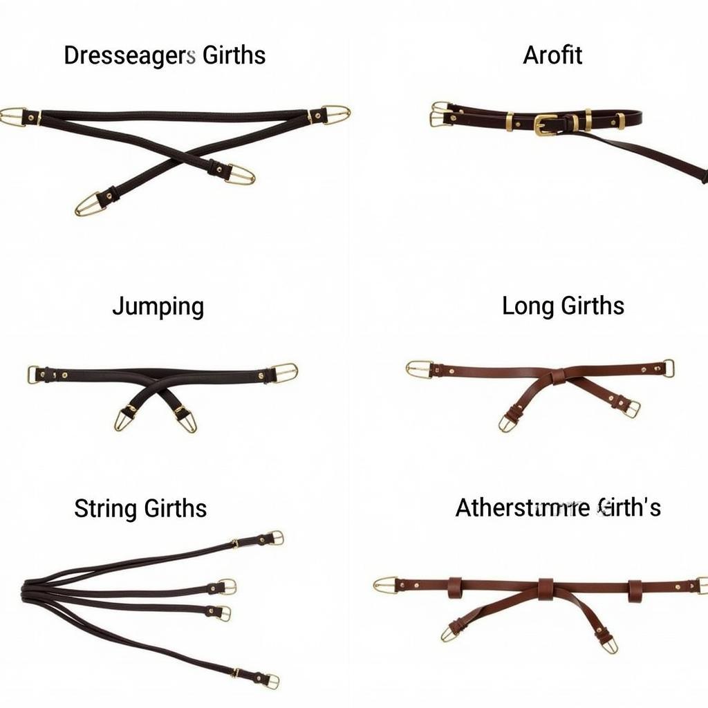 Different Types of Horse Girths