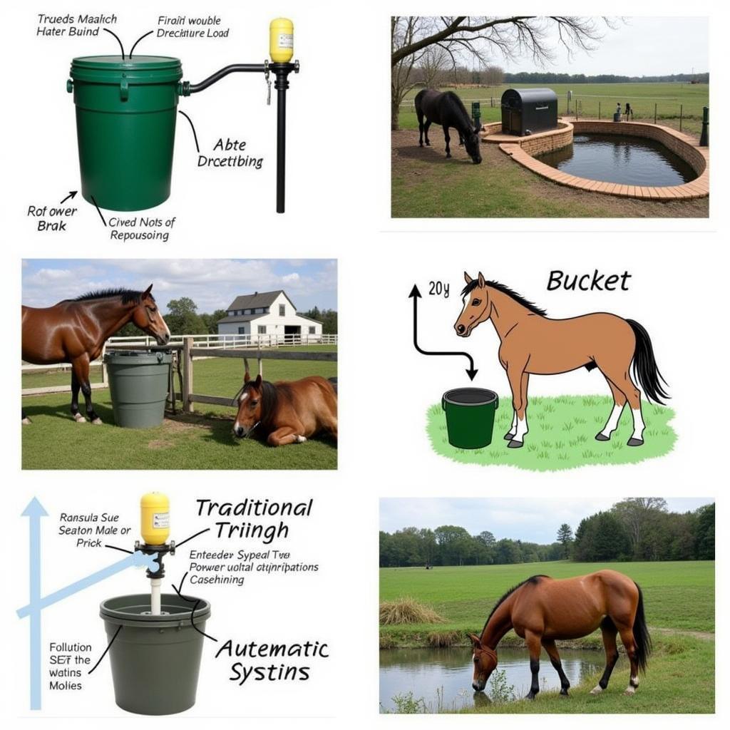 Different Types of Horse Waterers