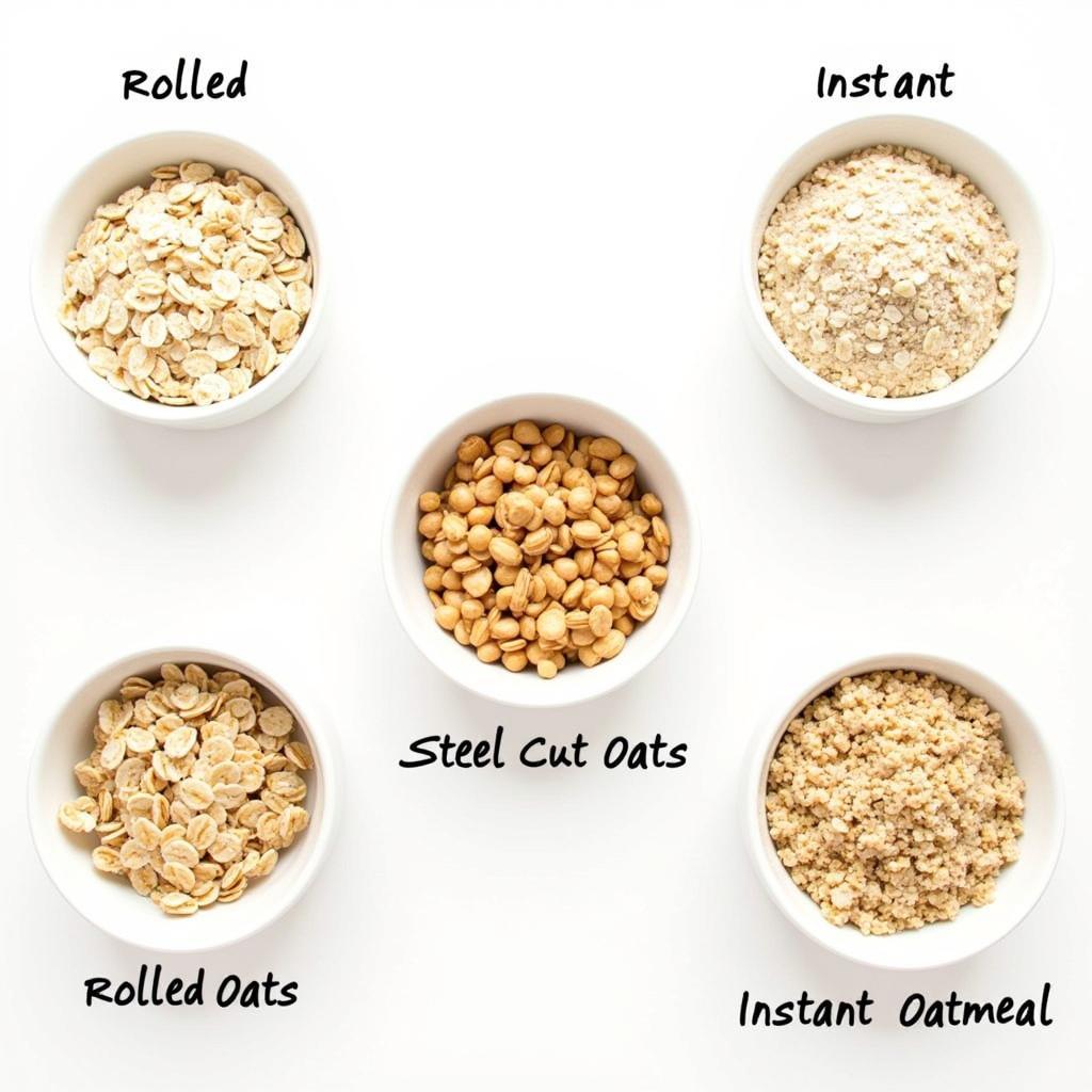 Comparing Different Types of Oatmeal Suitable for Equine Consumption