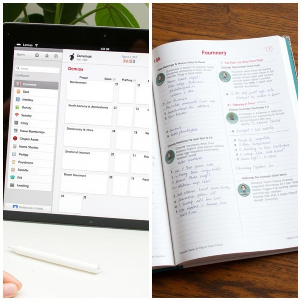 Digital vs Physical Horse Planners