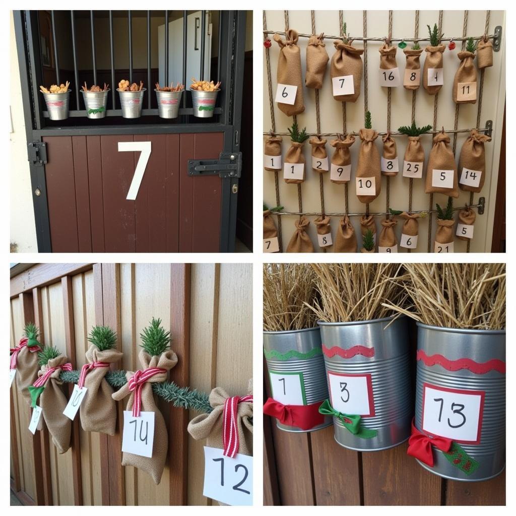 DIY Horse Advent Calendar Ideas