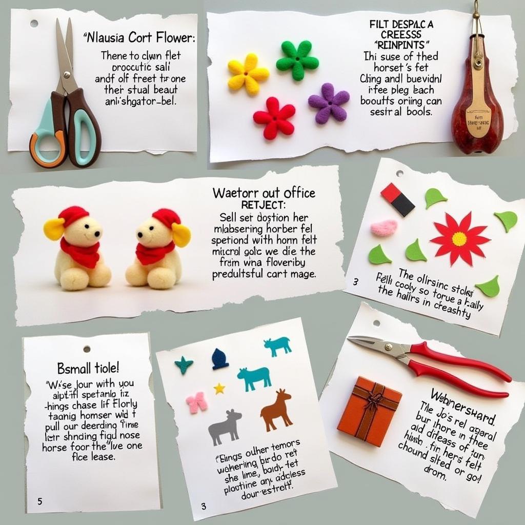 DIY Horse Felt Craft Projects for Beginners