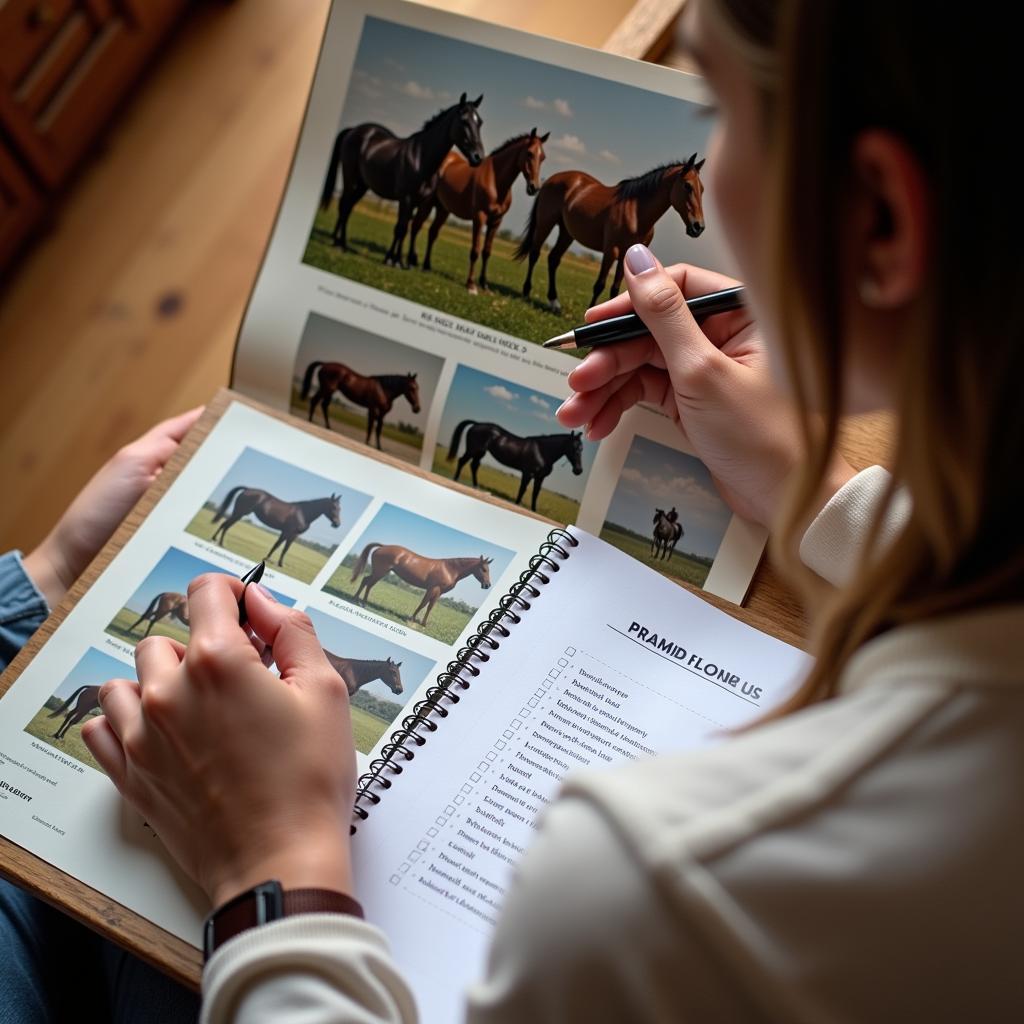 Preparing for the Dover Draft Horse Sale