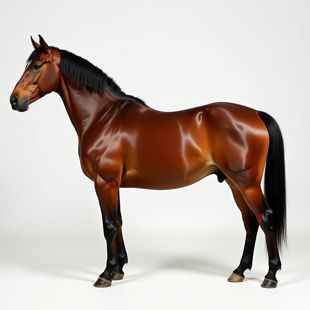 Draft Horse Conformation: Side View