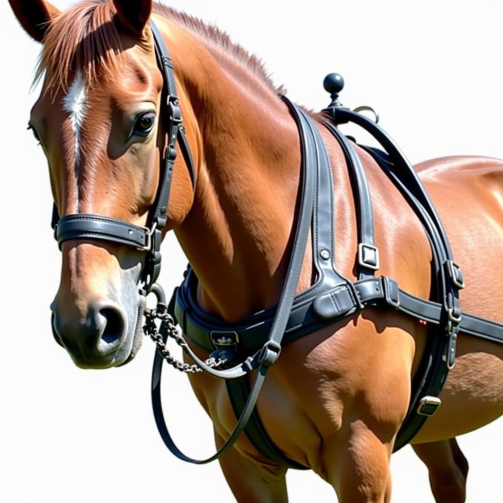 Proper Draft Horse Harness Fitting