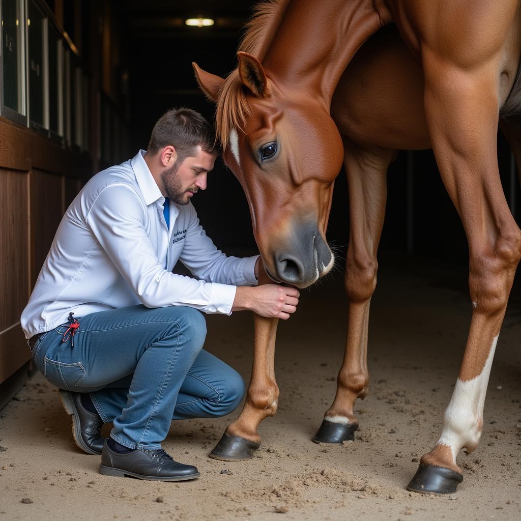 Dutch Draft Horse Conformation and Health Check