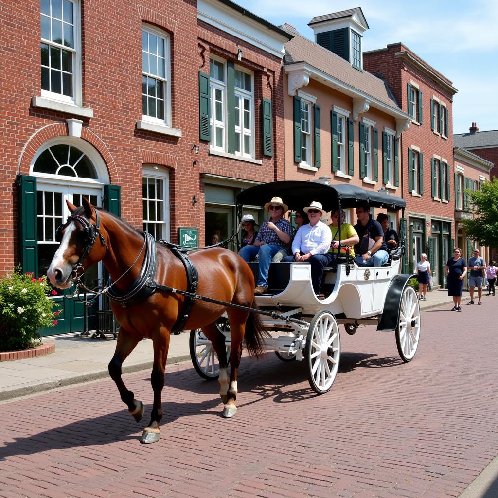 Easton Horse Carriage Ride Through Historic District