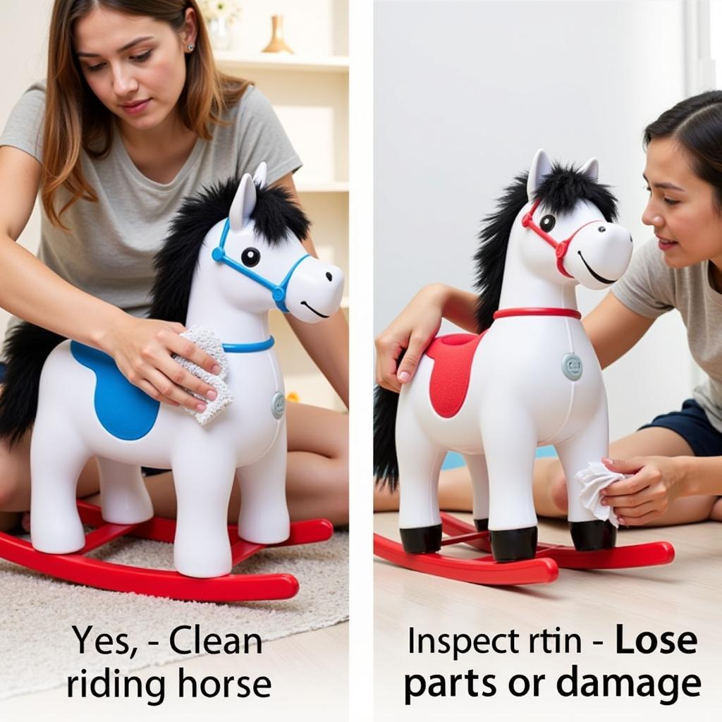 Maintaining an Electric Riding Horse Toy