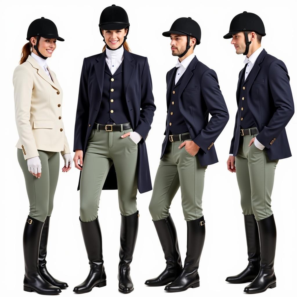 English Riding Show Attire