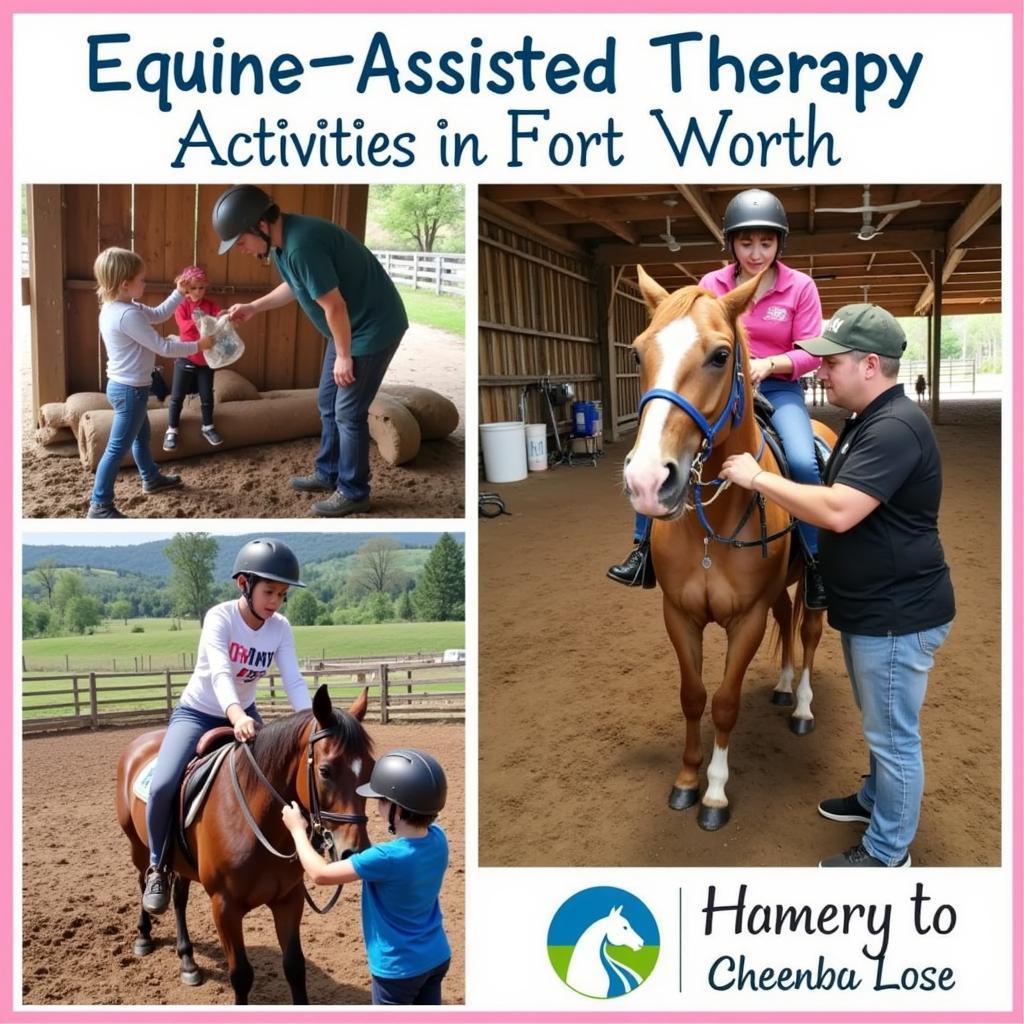 Equine-Assisted Therapy Activities in Fort Worth