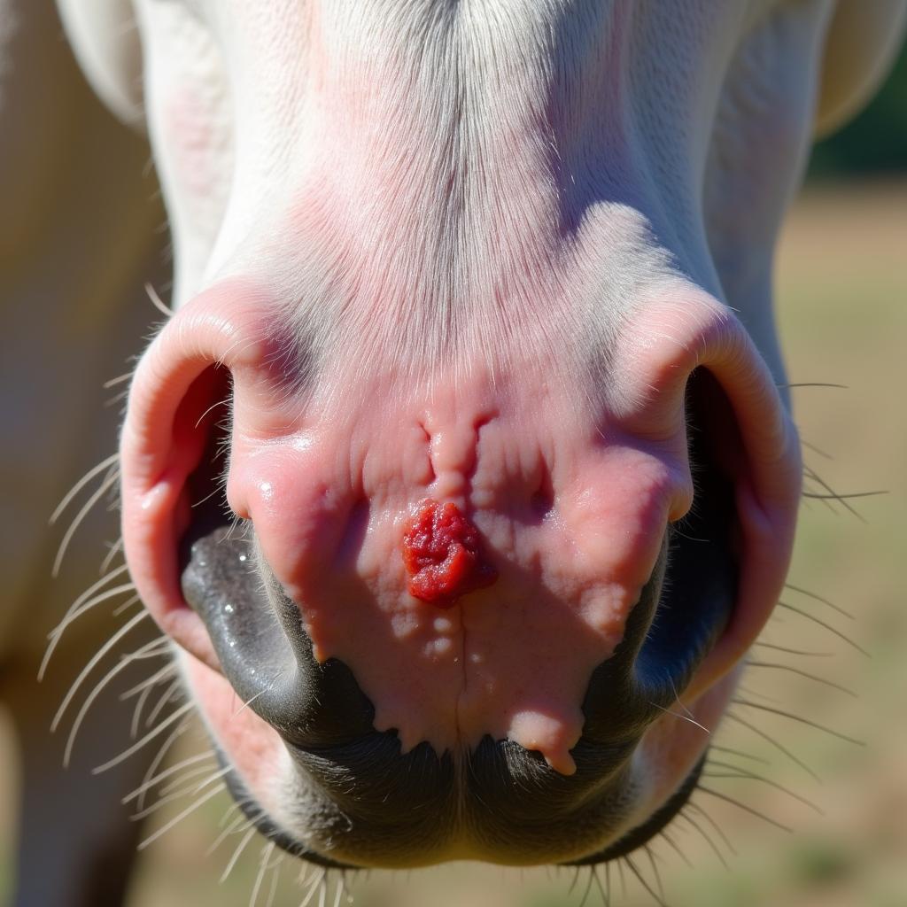 Equine Squamous Cell Carcinoma Example