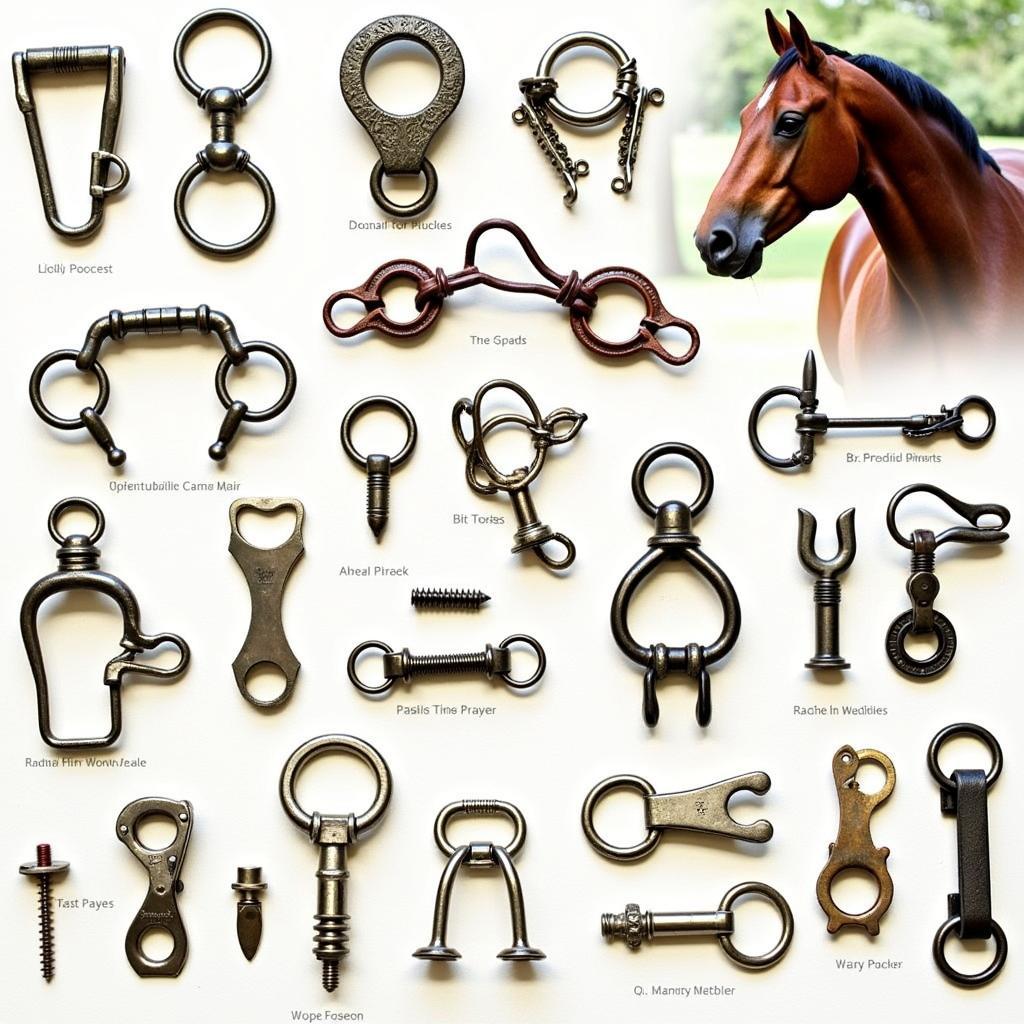 Essential Horse Hardware Guide: An overview of various horse hardware, including saddle hardware, barn door hardware, and harness parts.