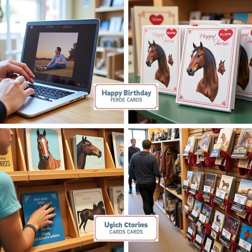 Finding Horse Birthday Cards