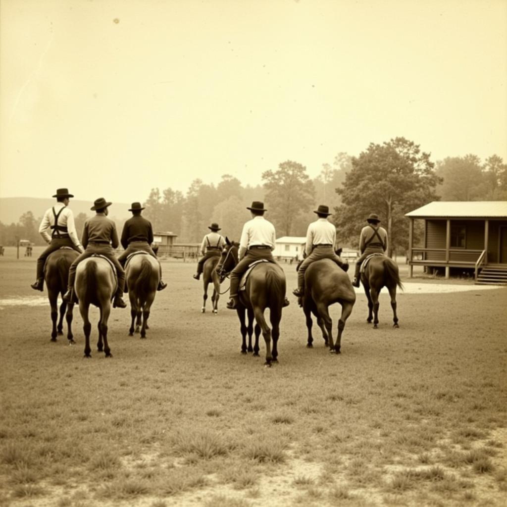 Frog Hollow Horse Camp Historical Photo