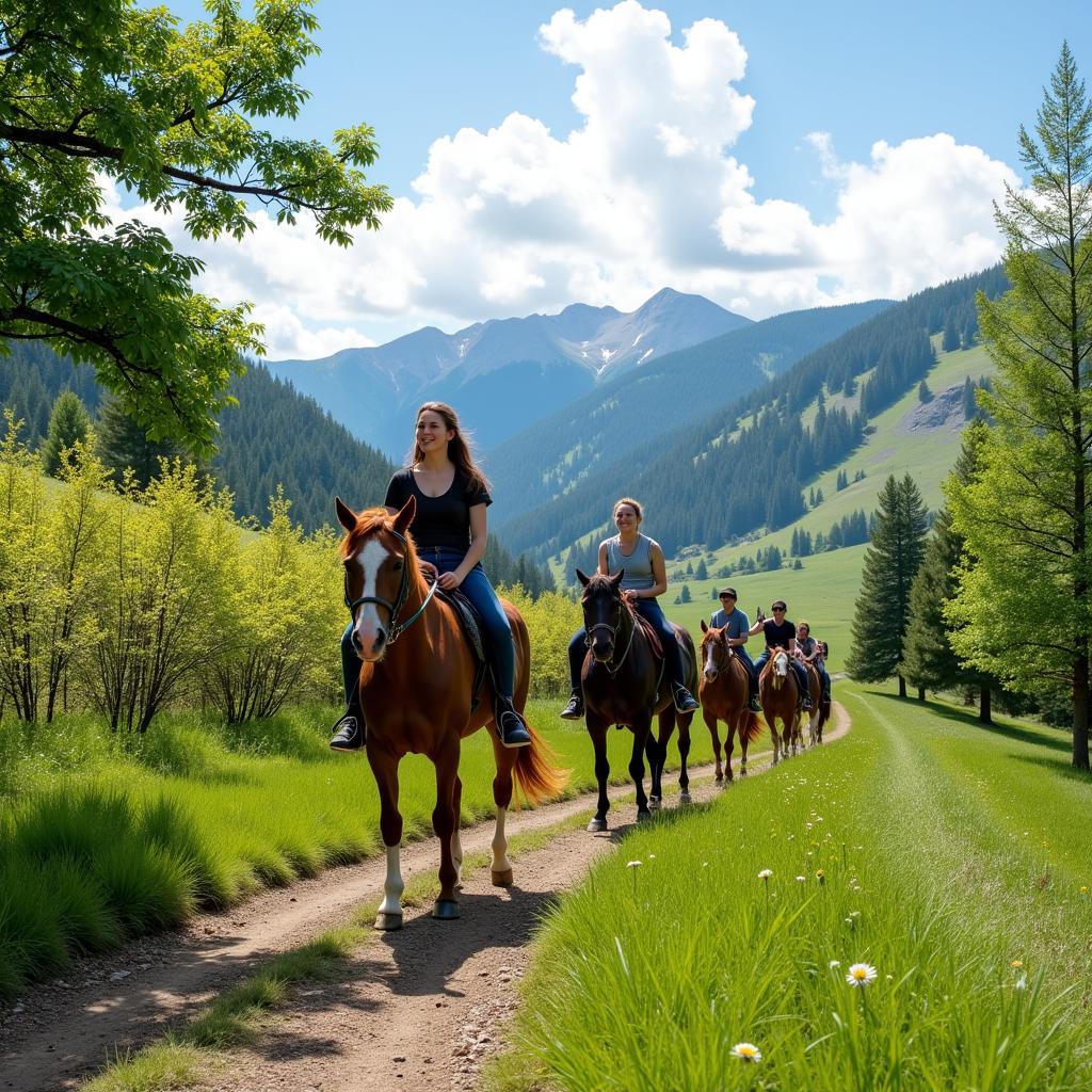 Frog Hollow Horse Camp Trail Riding