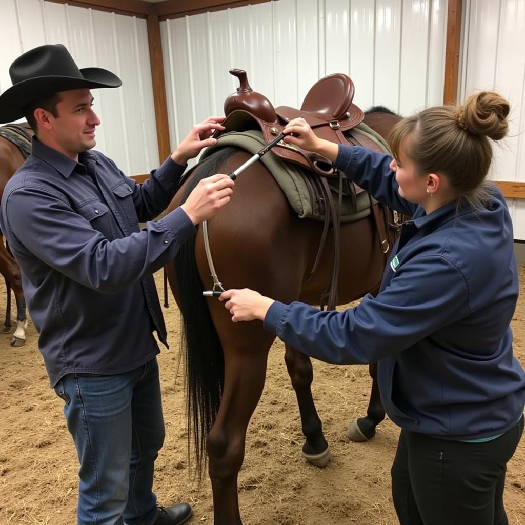 Professional Gaited Horse Saddle Fitting