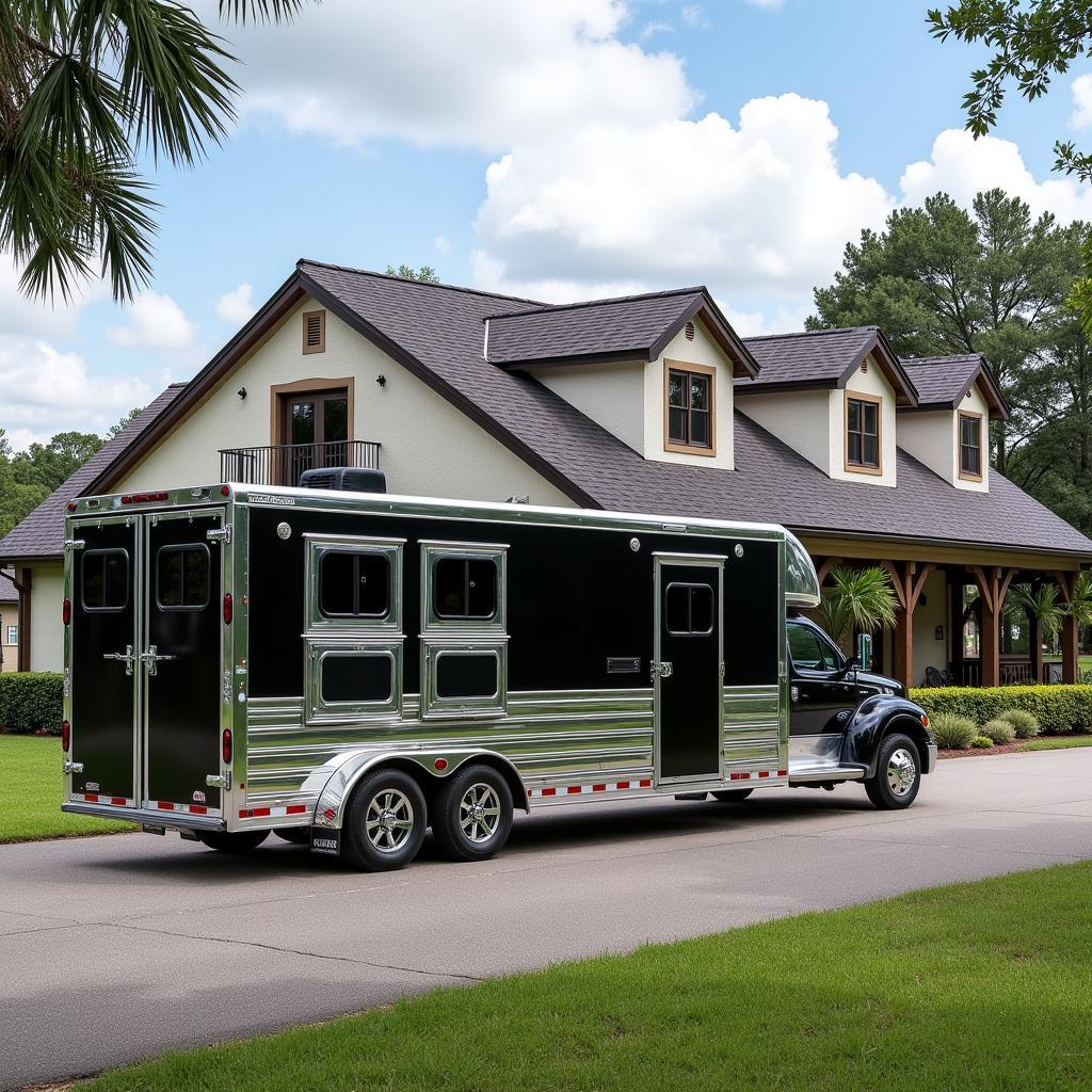 Luxury Gooseneck Horse Trailer for Sale in Ocala, Florida