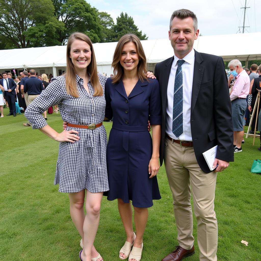 Attendees at the Greenwich Horse Show