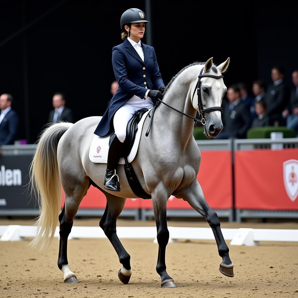 Guinevere Excelling in Dressage