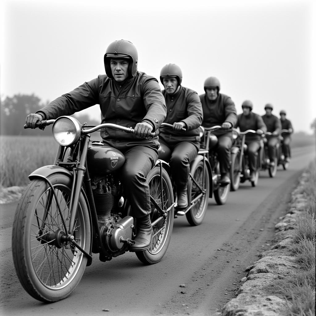 Harley Davidson Early Racing Motorcycles