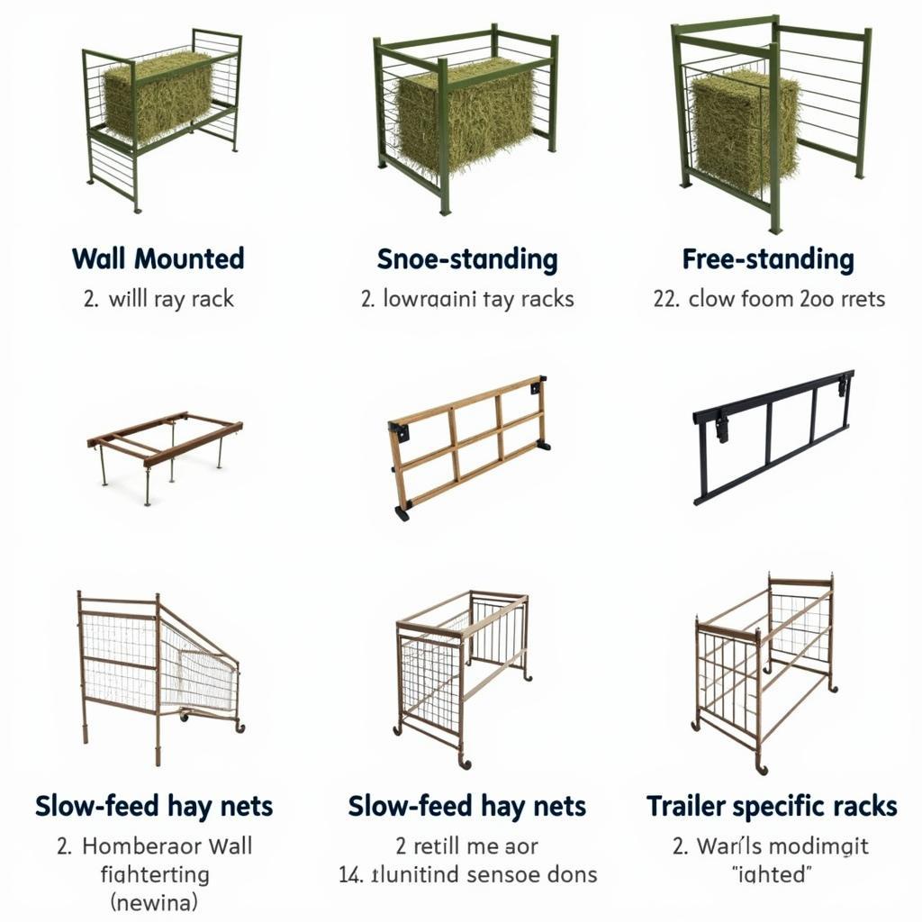 Different Types of Hay Racks for Your Horses